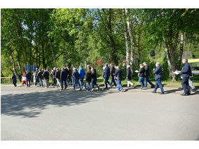 Bittprozession an Christi Himmelfahrt (Foto: Karl-Franz Thiede)